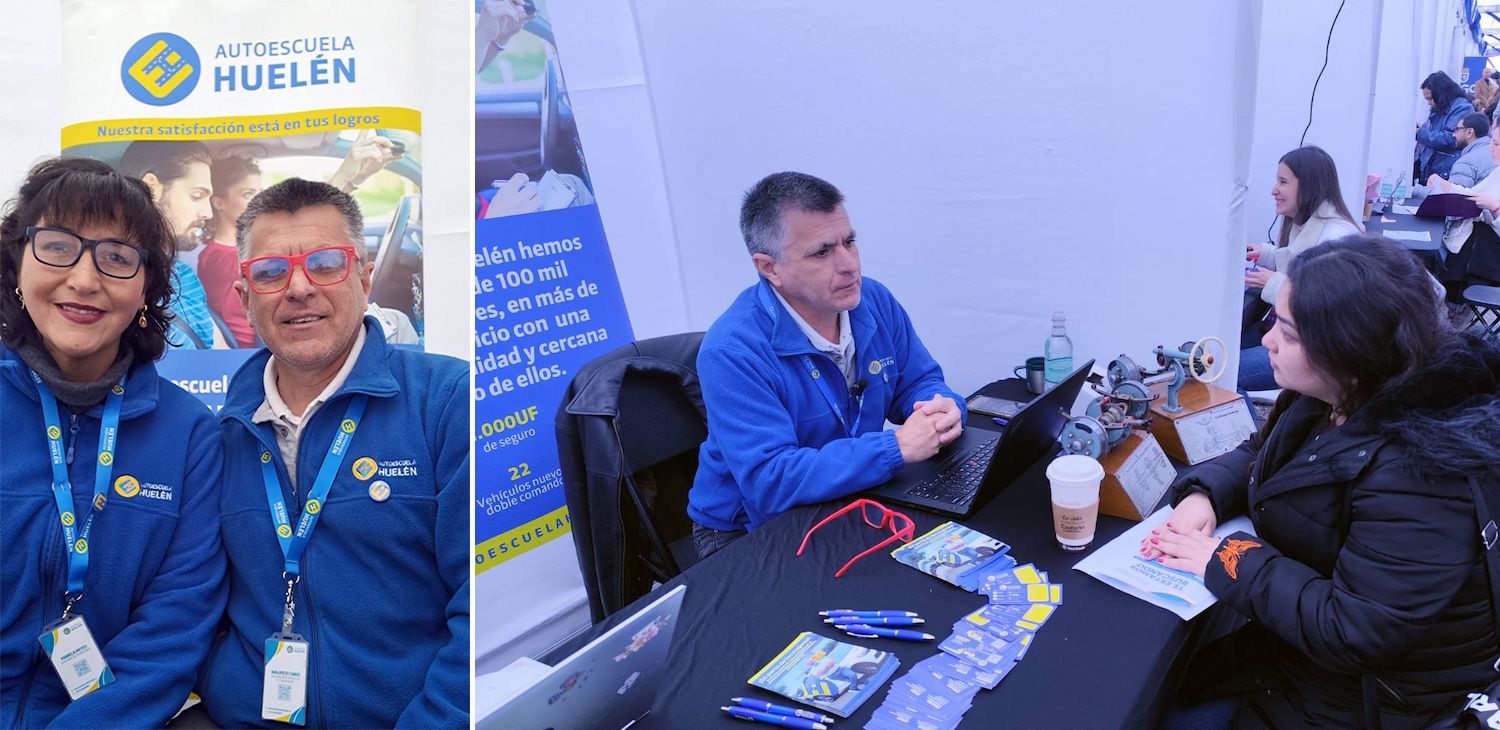 Autoescuela Huelén presente en la Feria de Convenios de Salesland Chile